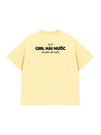 Áo Thun Relaxed Fit Girl Hài Hước