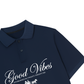 Áo Polo Relaxed Fit Good Vibes
