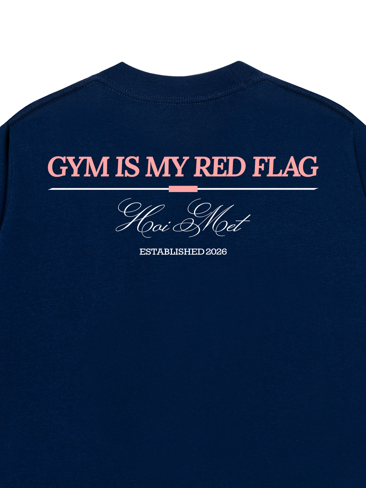 Áo Thun Relaxed Fit Gym Is My Red Flag