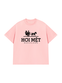 Áo Thun Relaxed Fit Hơi Mệt Barcelona