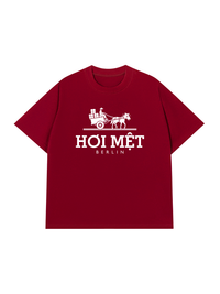 Áo Thun Relaxed Fit Hơi Mệt Berlin