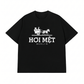 Áo Thun Relaxed Fit Hơi Mệt Berlin
