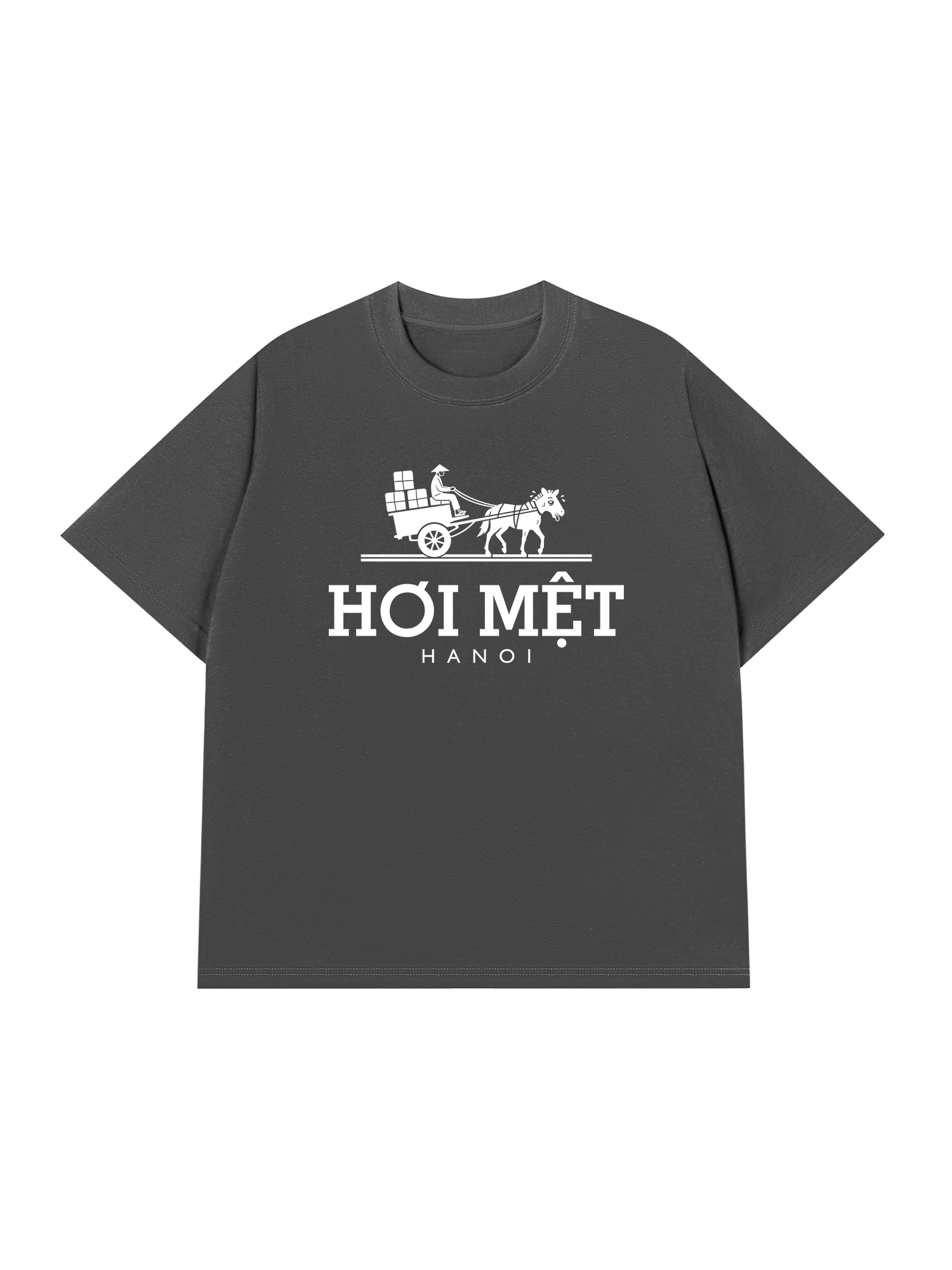 Áo Thun Relaxed Fit Hơi Mệt Hà Nội