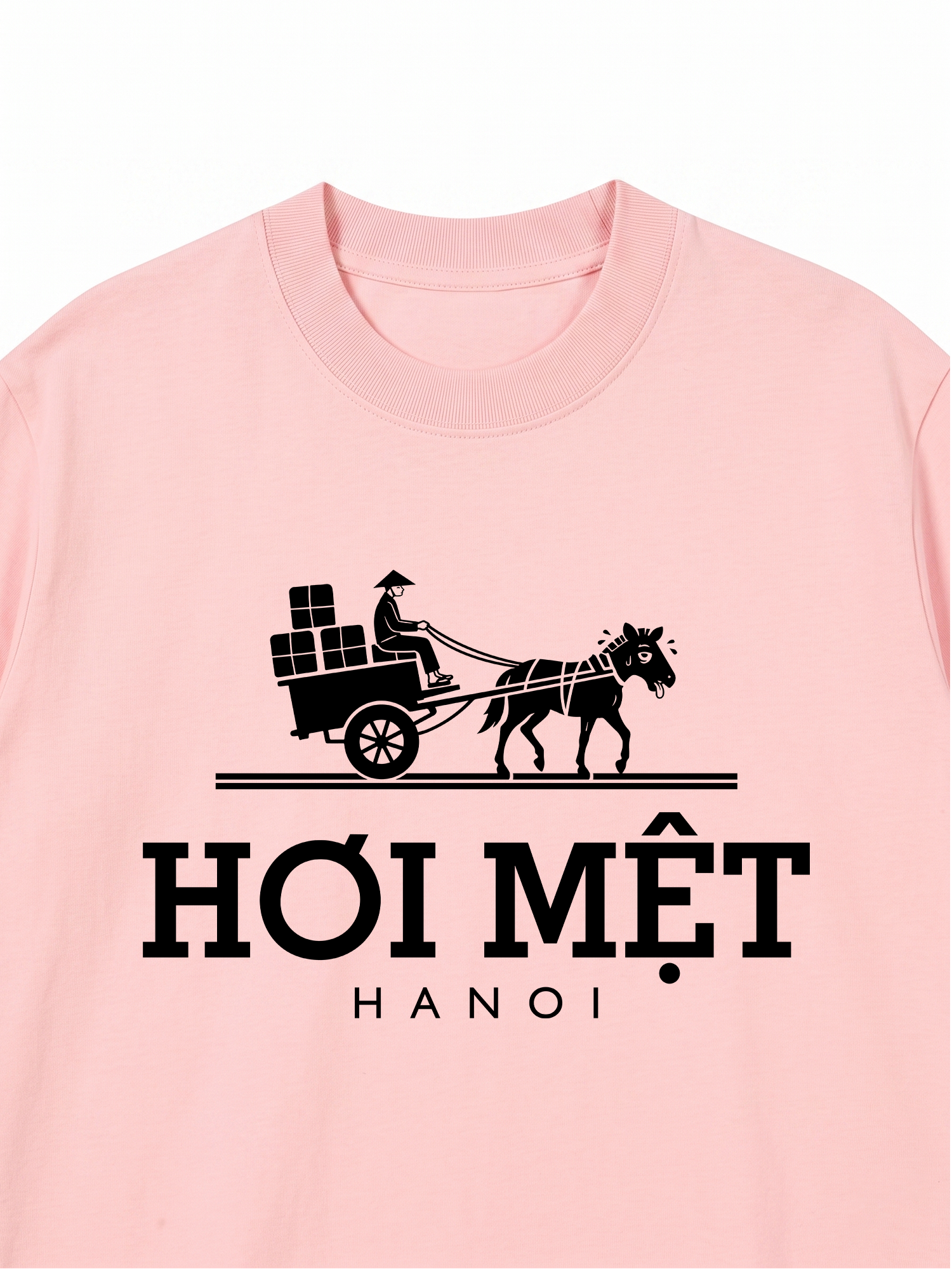 Áo Thun Relaxed Fit Hơi Mệt Hà Nội