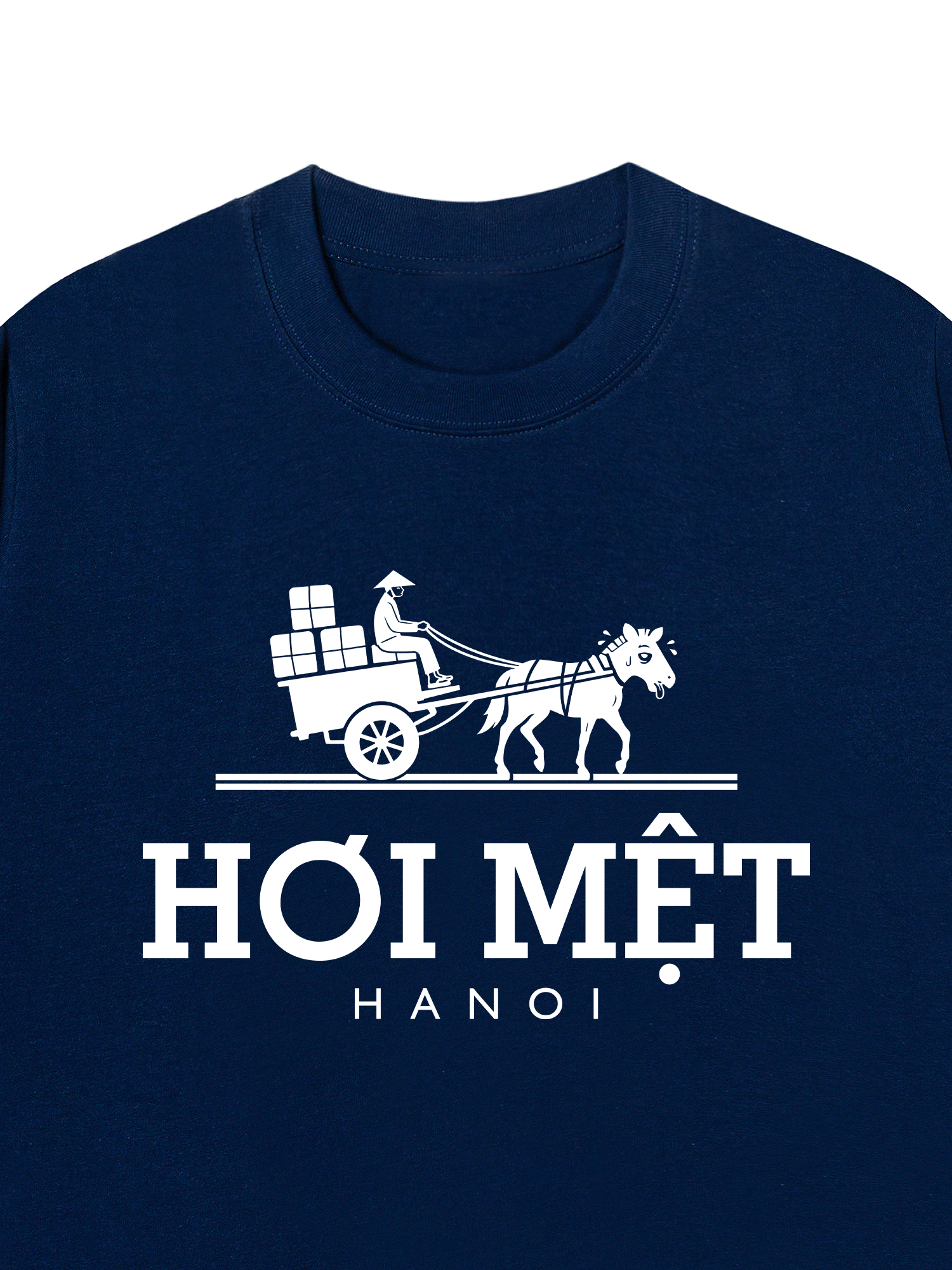 Áo Thun Relaxed Fit Hơi Mệt Hà Nội