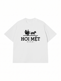 Áo Thun Relaxed Fit Hơi Mệt Hà Nội