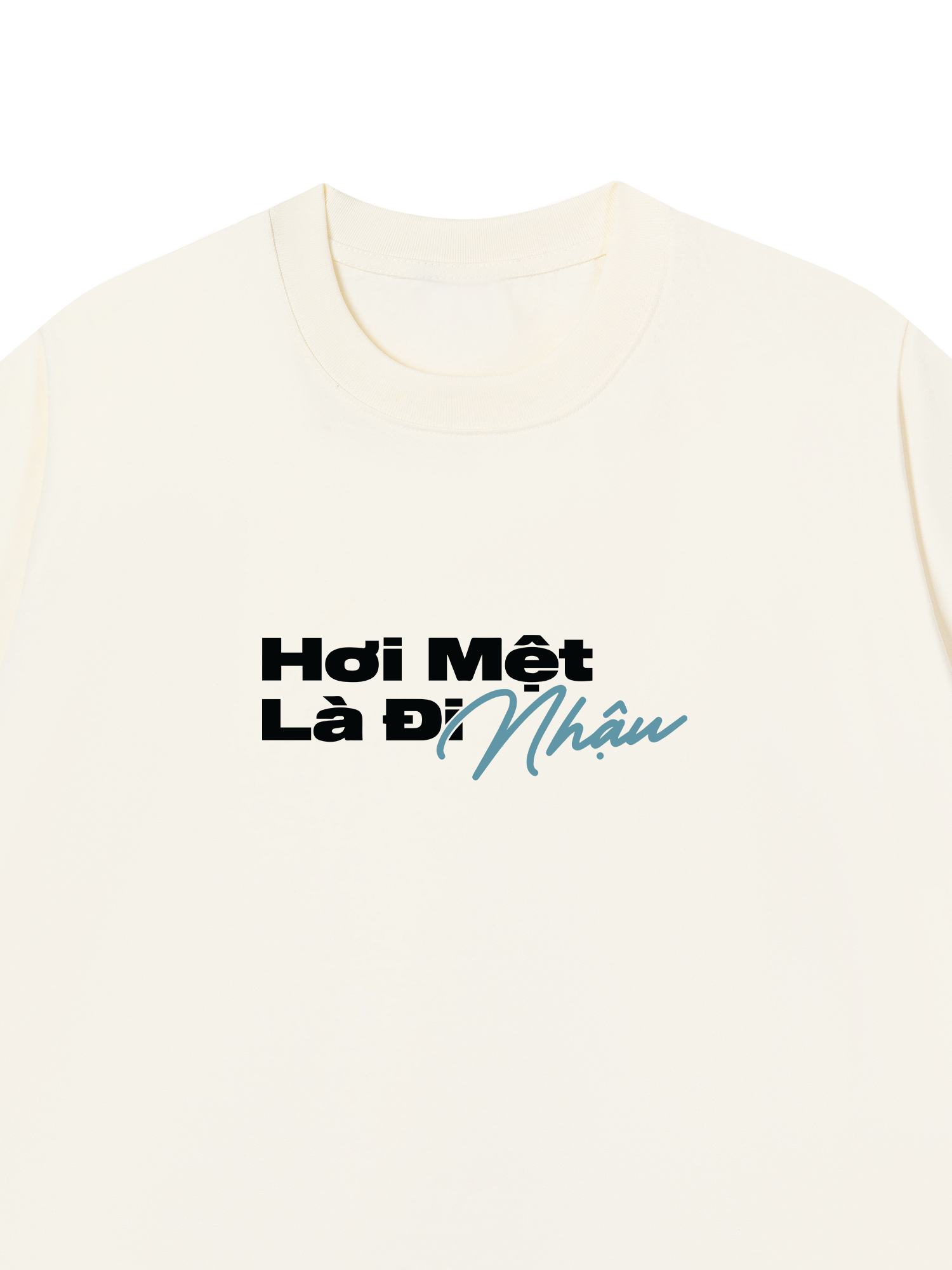 Áo Thun Relaxed Fit Hơi Mệt Là Nhậu