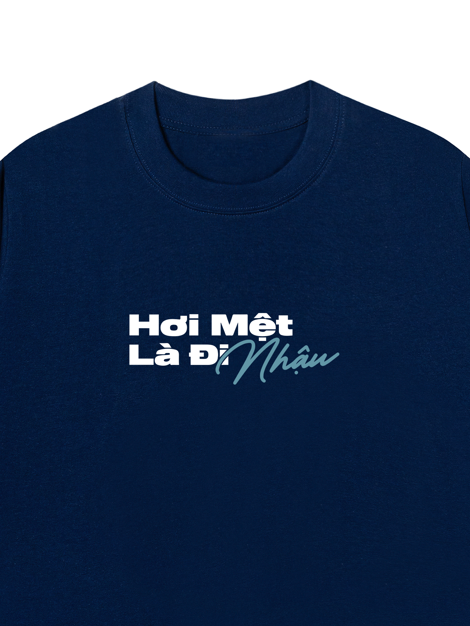 Áo Thun Relaxed Fit Hơi Mệt Là Nhậu