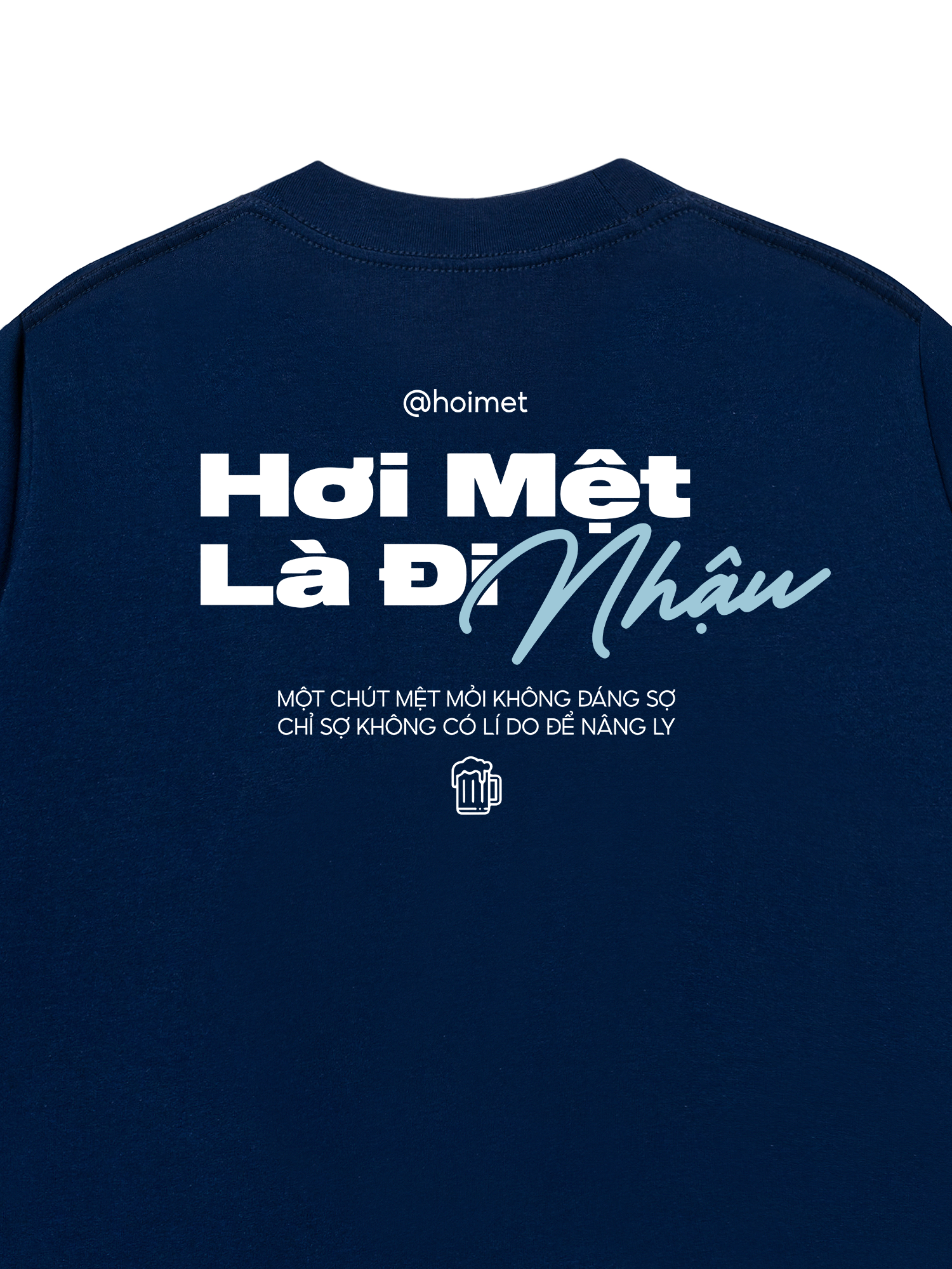 Áo Thun Relaxed Fit Hơi Mệt Là Nhậu