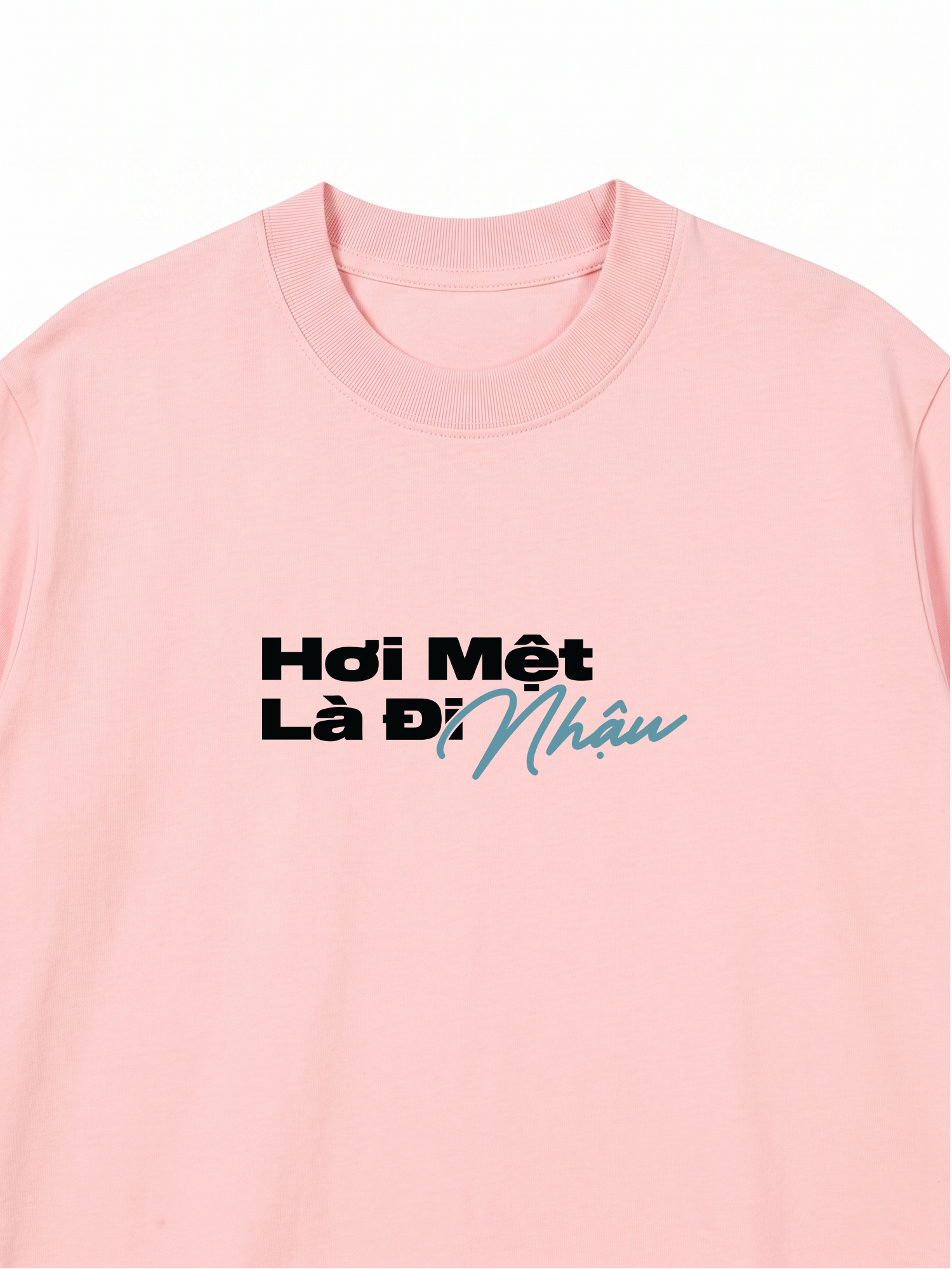 Áo Thun Relaxed Fit Hơi Mệt Là Nhậu