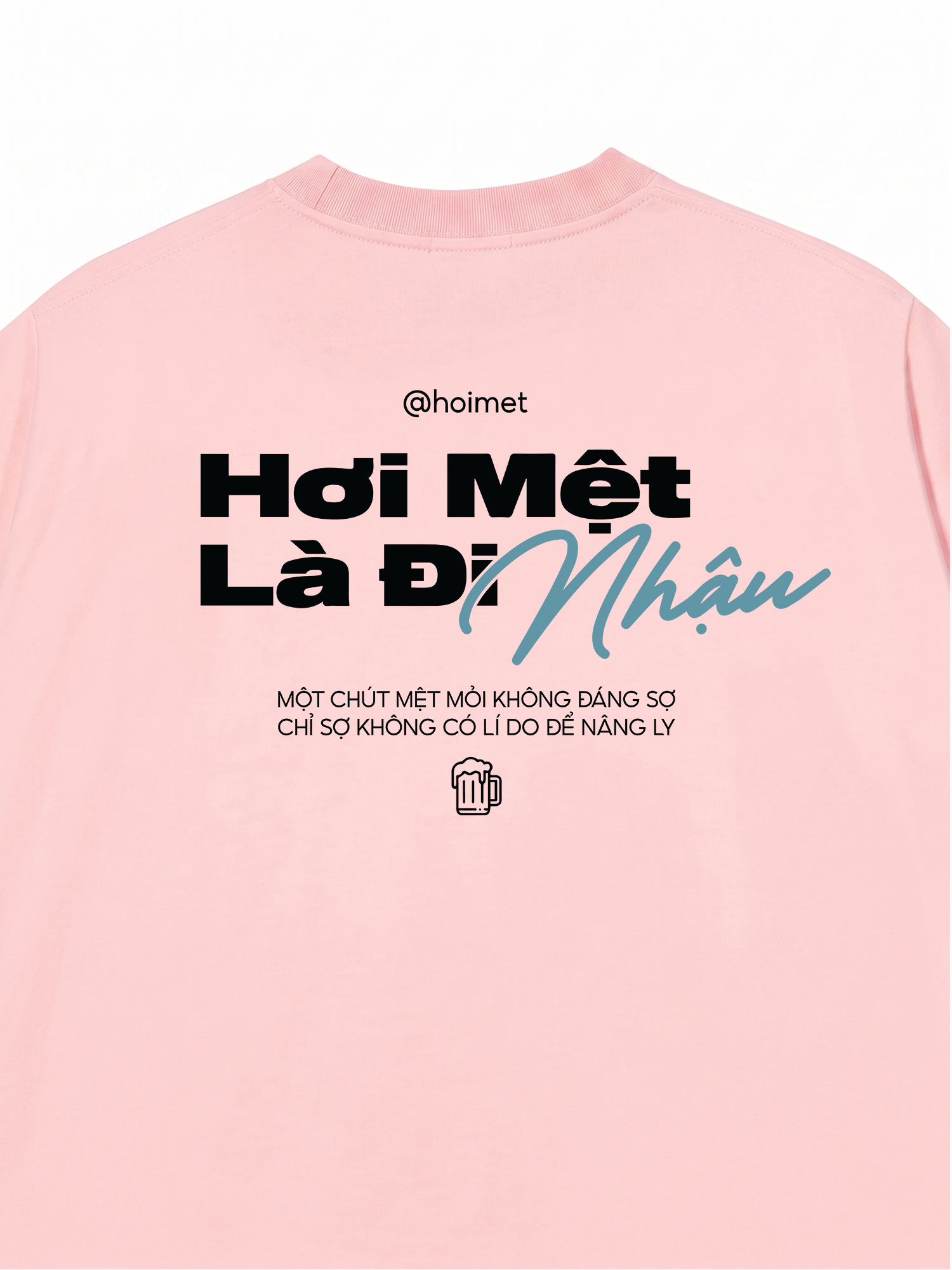 Áo Thun Relaxed Fit Hơi Mệt Là Nhậu