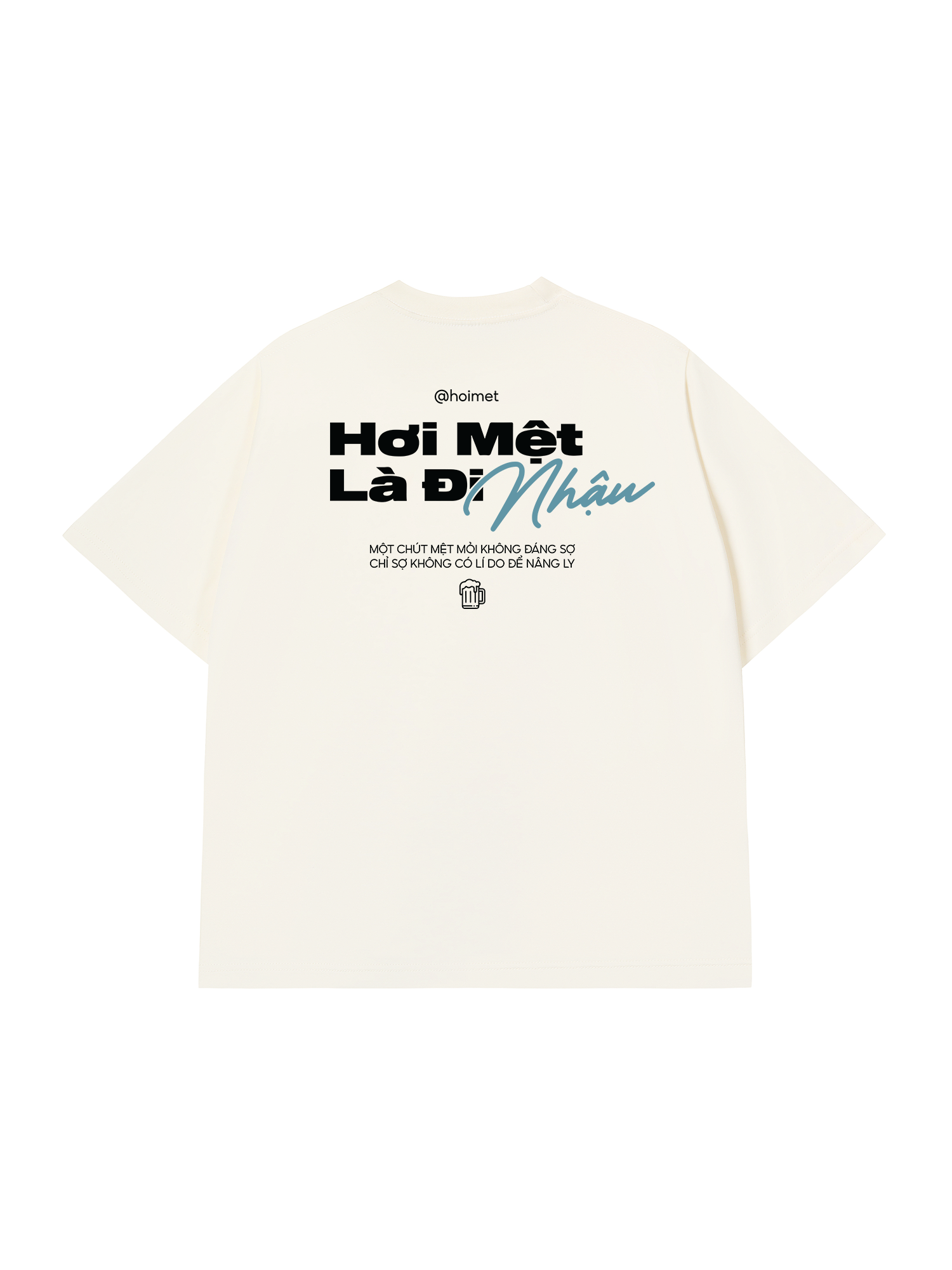 Áo Thun Relaxed Fit Hơi Mệt Là Nhậu