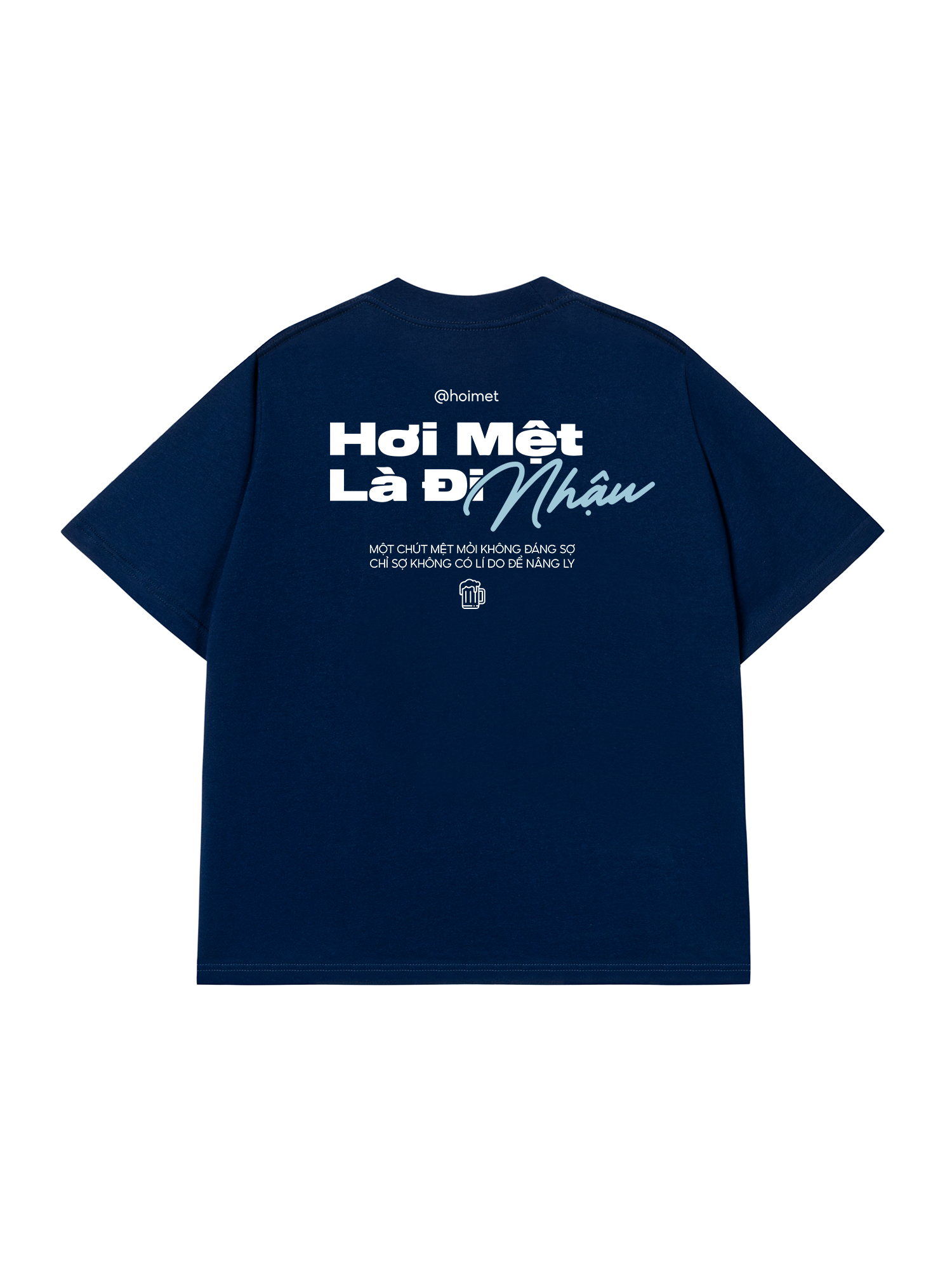 Áo Thun Relaxed Fit Hơi Mệt Là Nhậu