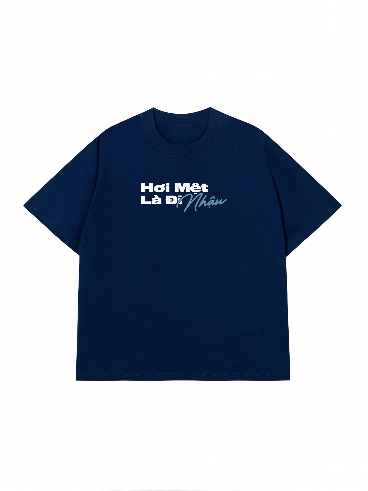 Áo Thun Relaxed Fit Hơi Mệt Là Nhậu