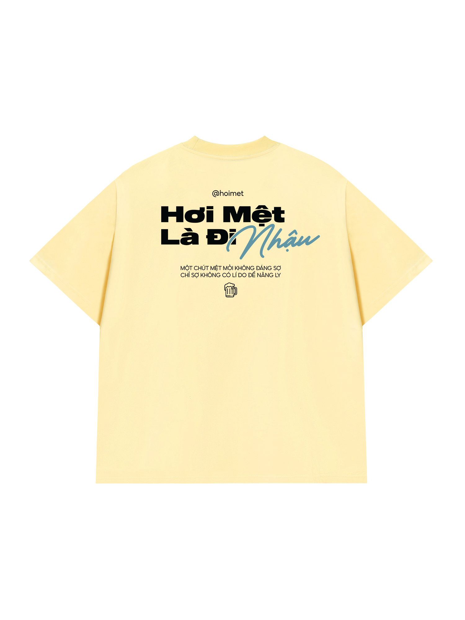 Áo Thun Relaxed Fit Hơi Mệt Là Nhậu