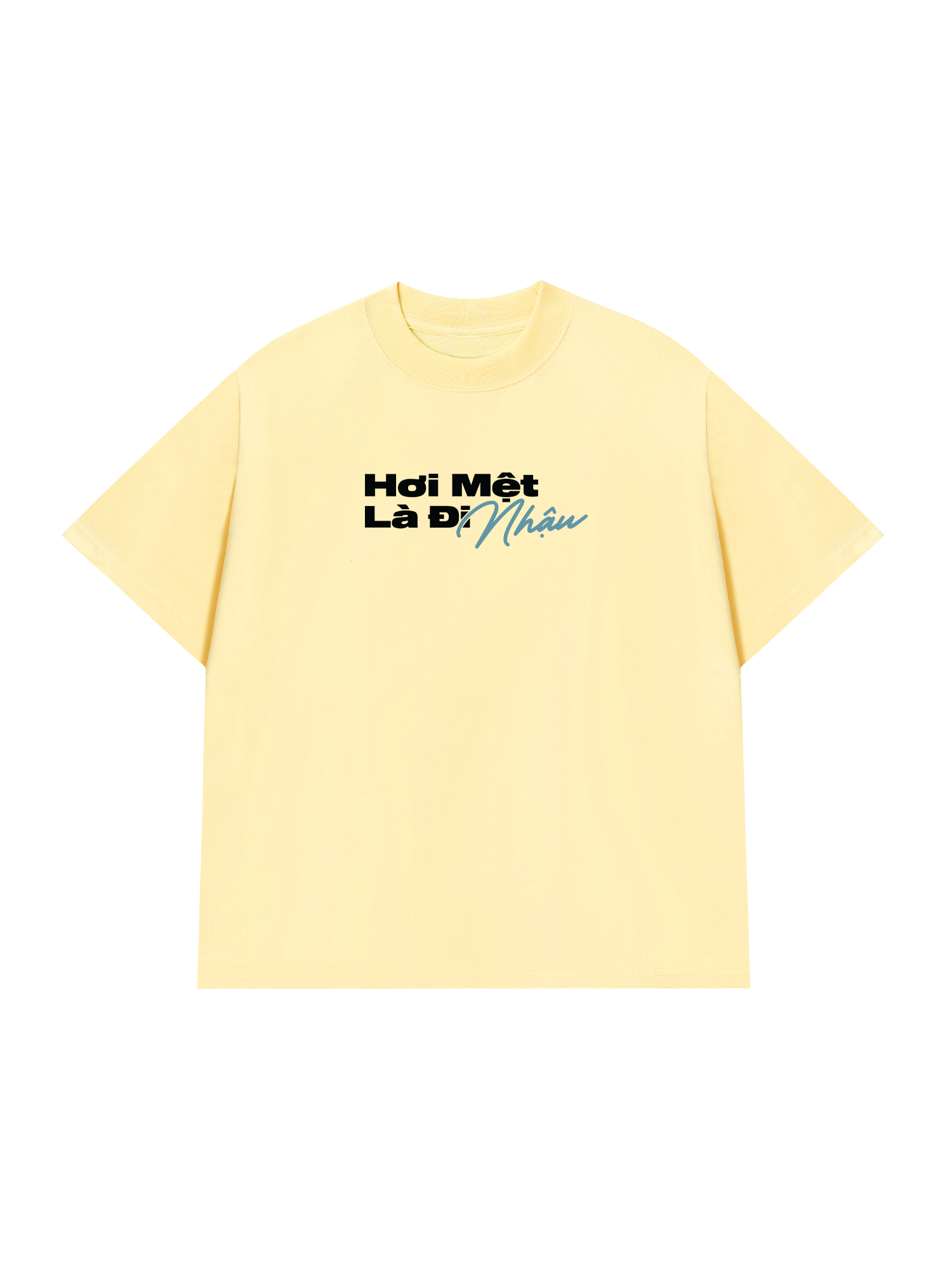 Áo Thun Relaxed Fit Hơi Mệt Là Nhậu