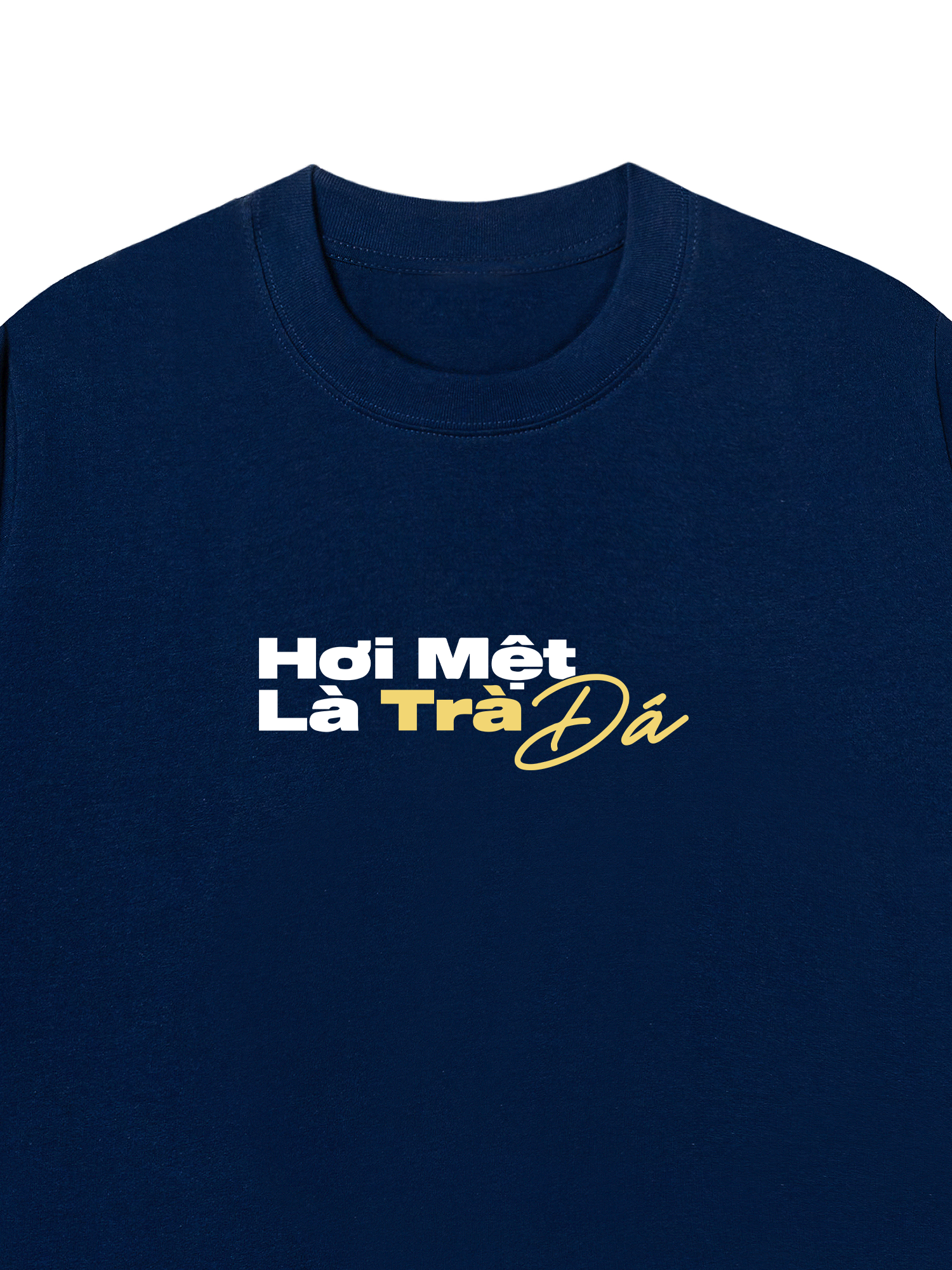 Áo Thun Relaxed Fit Hơi Mệt Là Trà Đá