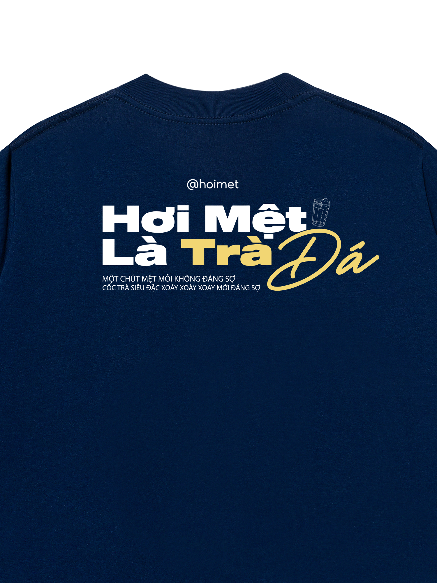 Áo Thun Relaxed Fit Hơi Mệt Là Trà Đá