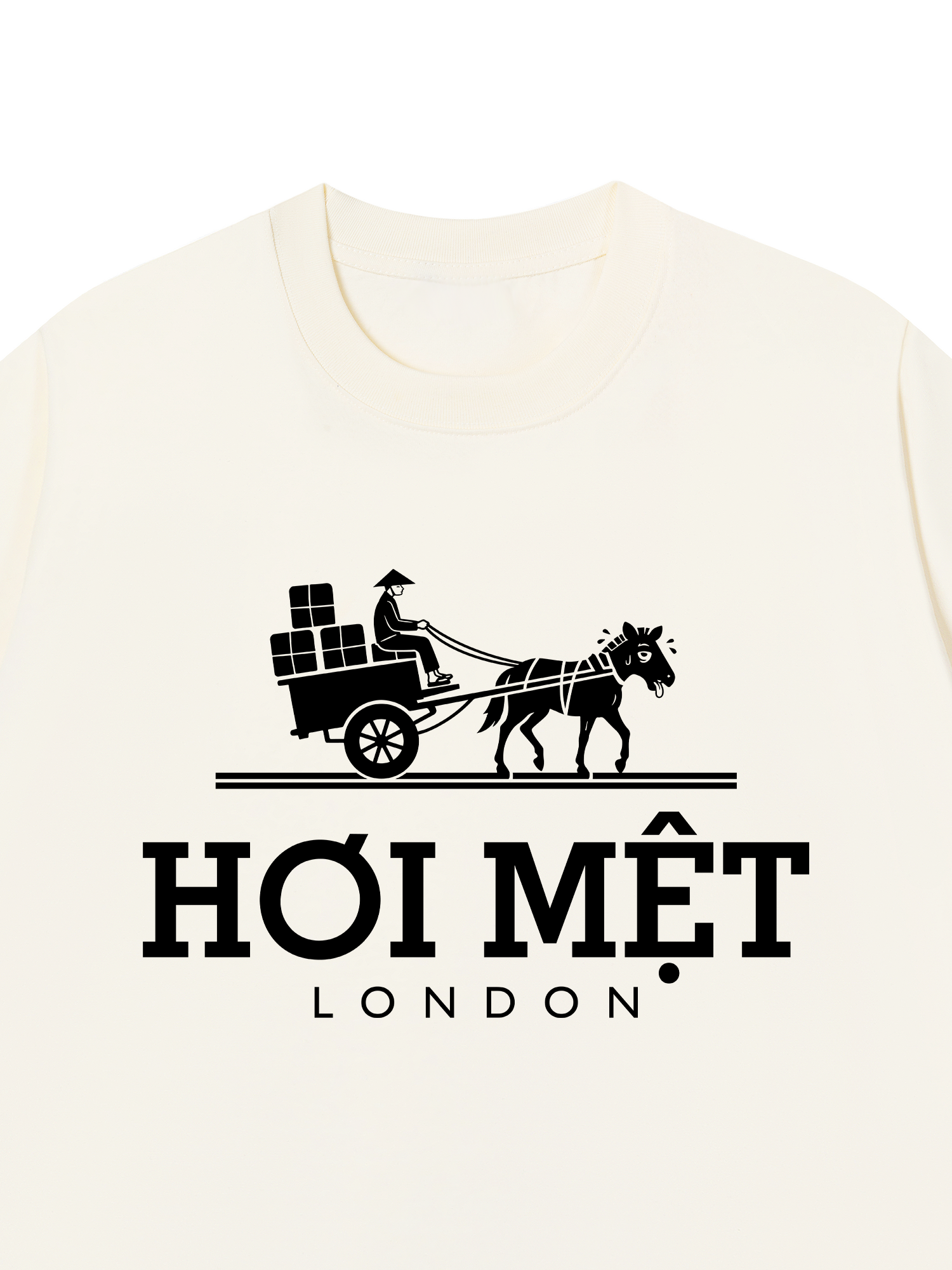 Áo Thun Relaxed Fit Hơi Mệt London