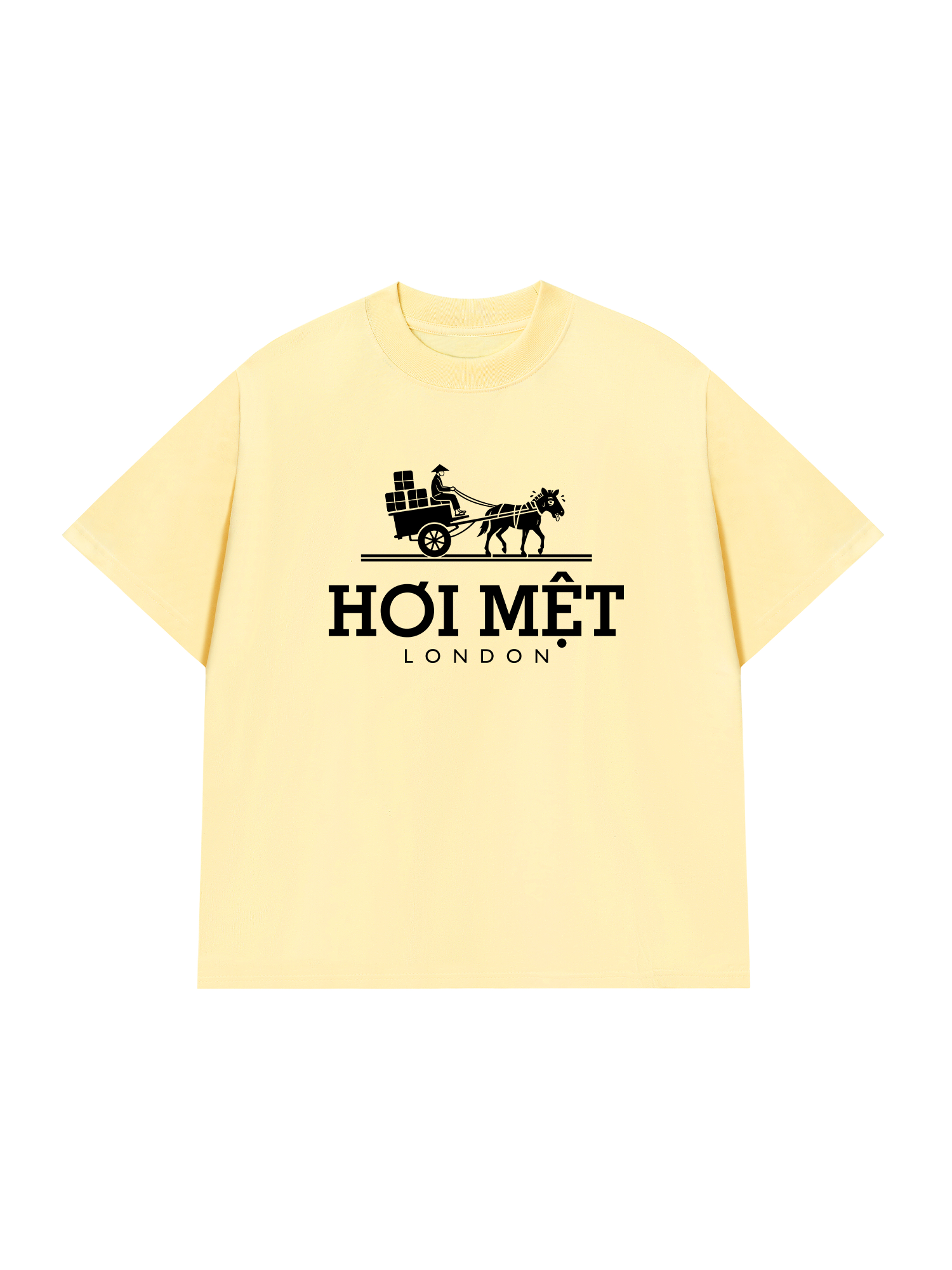 Áo Thun Relaxed Fit Hơi Mệt London