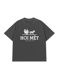 Áo Thun Relaxed Fit Hơi Mệt Madrid