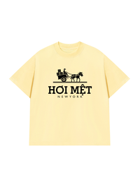 Áo Thun Relaxed Fit Hơi Mệt Newyork