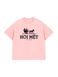 Áo Thun Relaxed Fit Hơi Mệt Rome