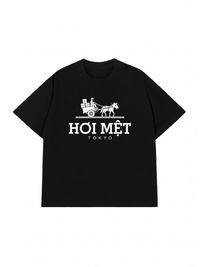 Áo Thun Relaxed Fit Hơi Mệt Tokyo