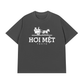 Áo Thun Relaxed Fit Hơi Mệt Tokyo