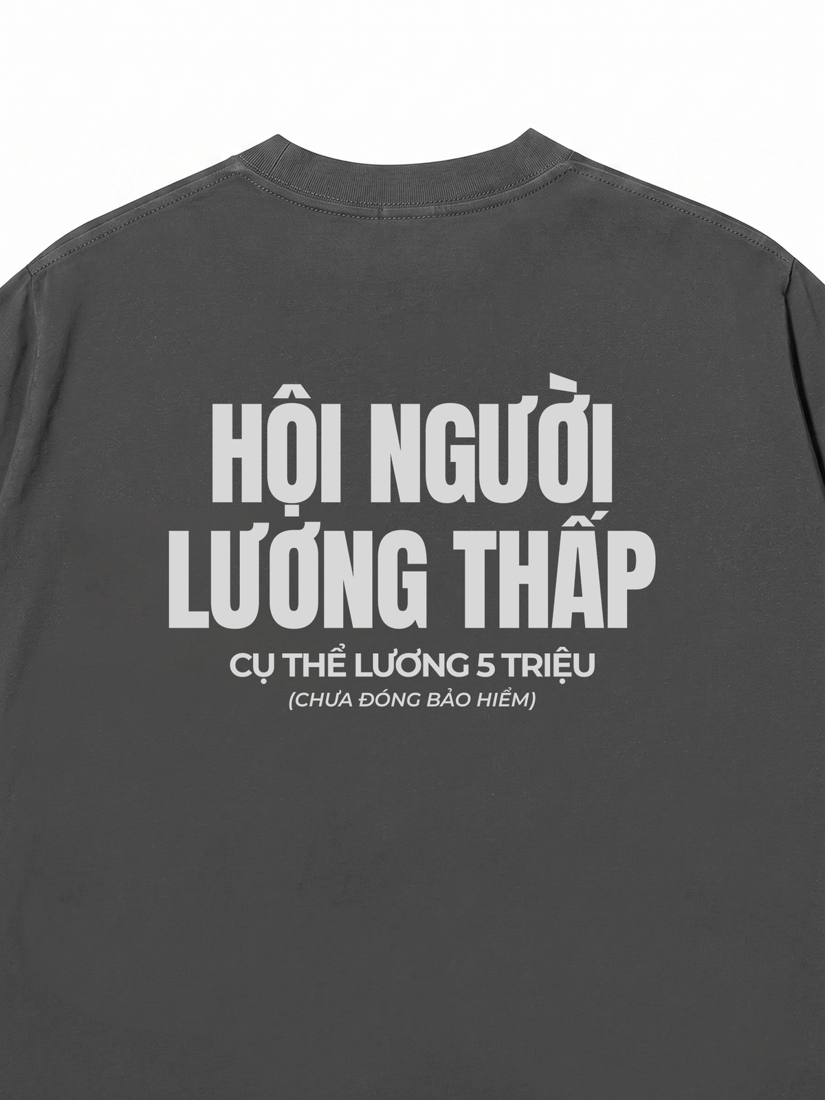 Áo Thun Relaxed Fit Hội Người Lương Thấp