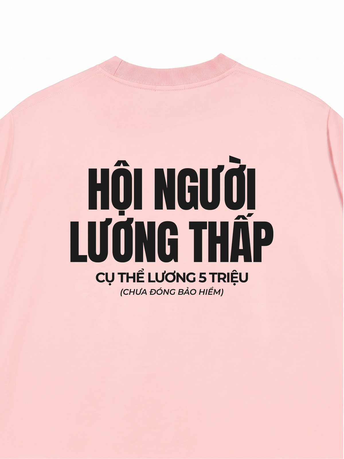 Áo Thun Relaxed Fit Hội Người Lương Thấp