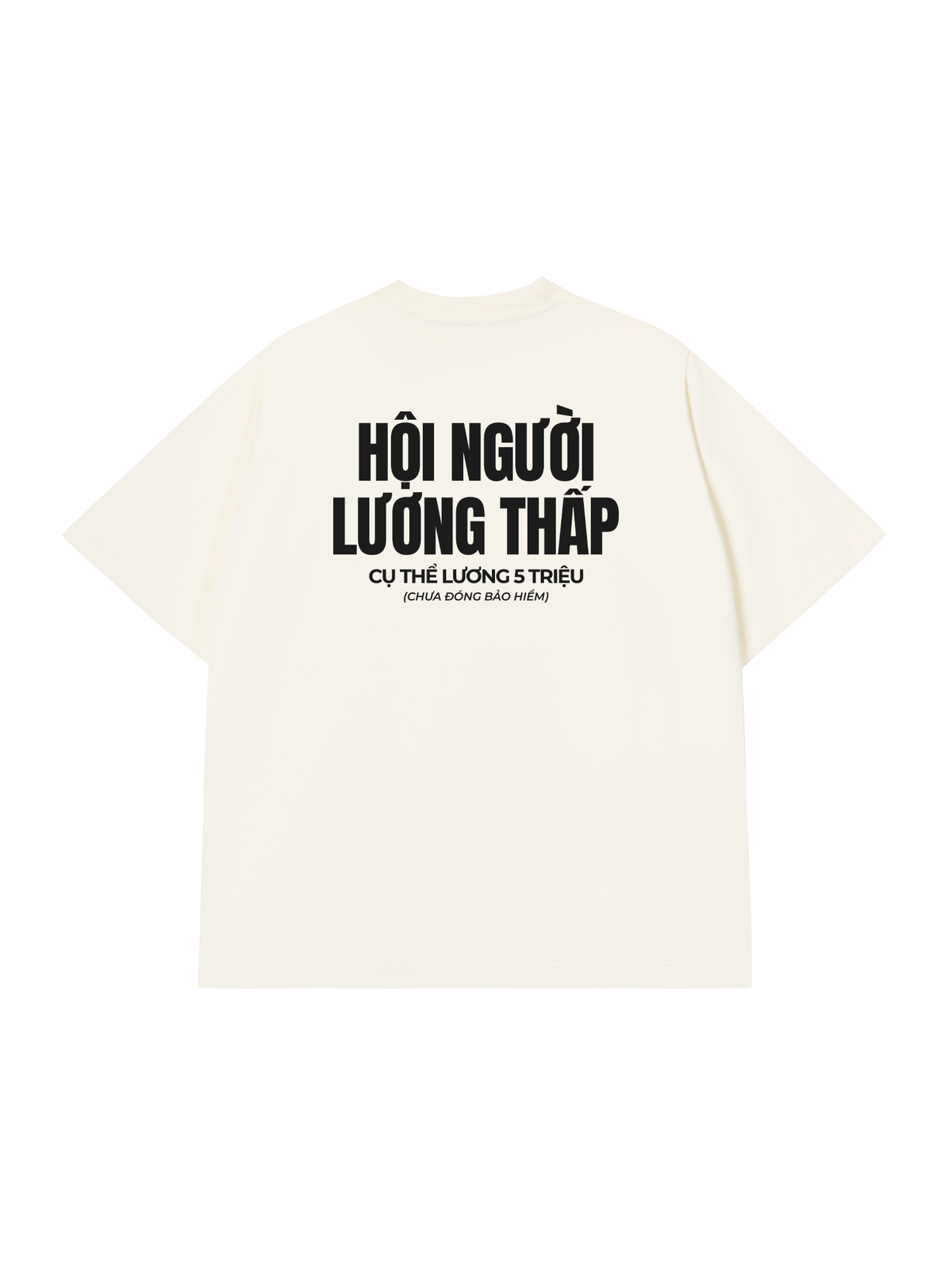 Áo Thun Relaxed Fit Hội Người Lương Thấp