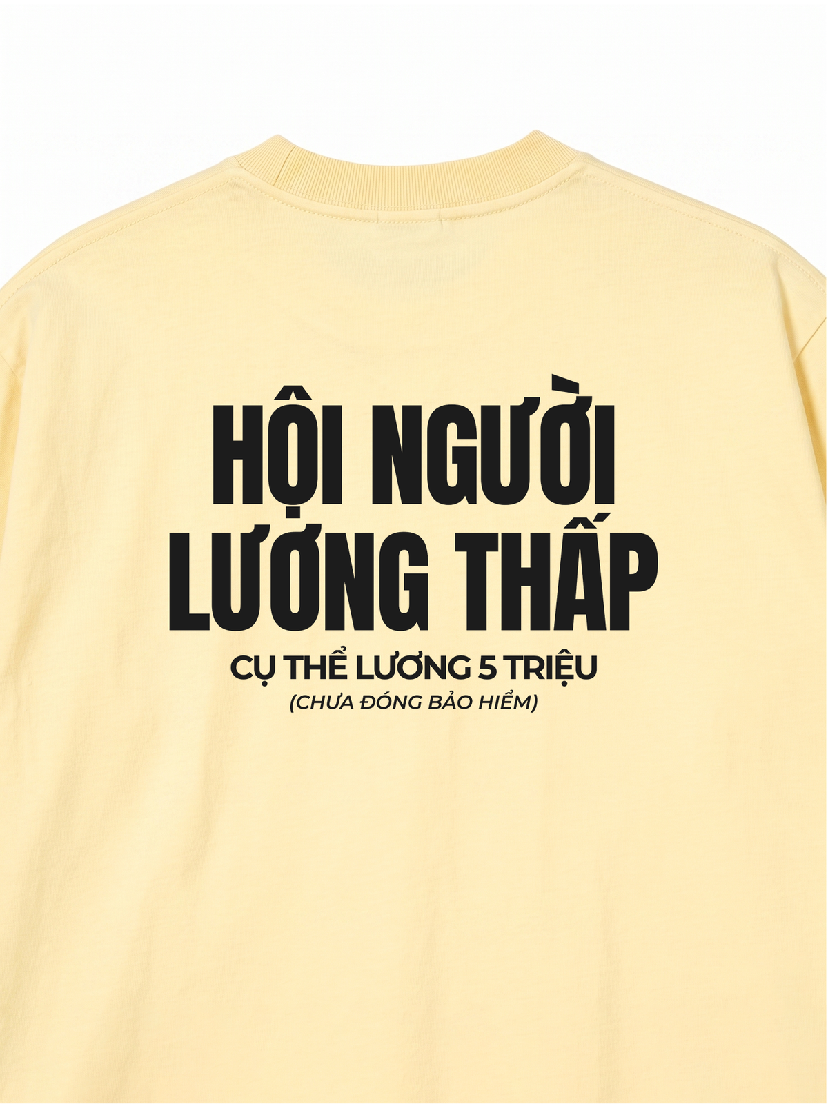 Áo Thun Relaxed Fit Hội Người Lương Thấp