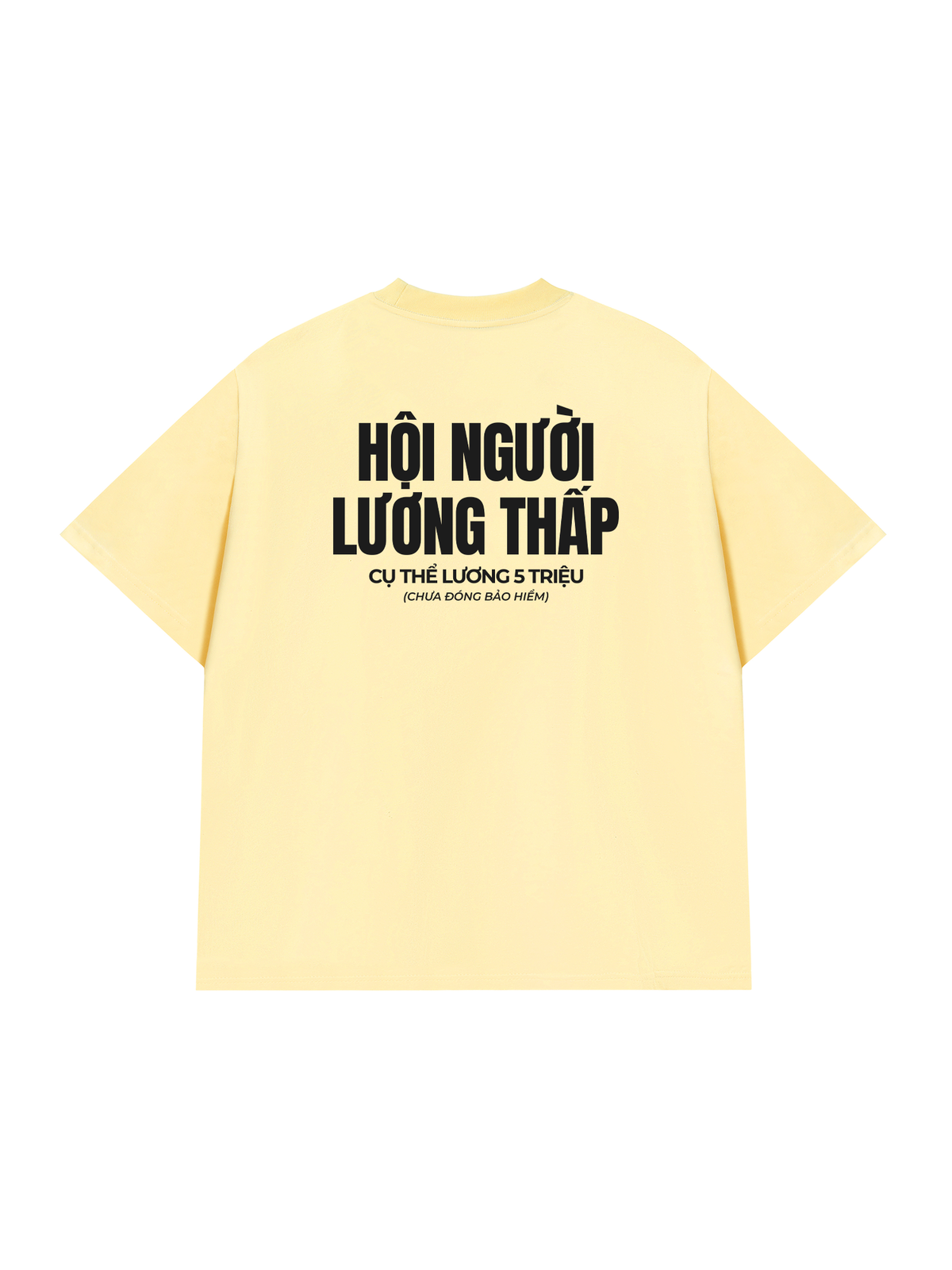 Áo Thun Relaxed Fit Hội Người Lương Thấp