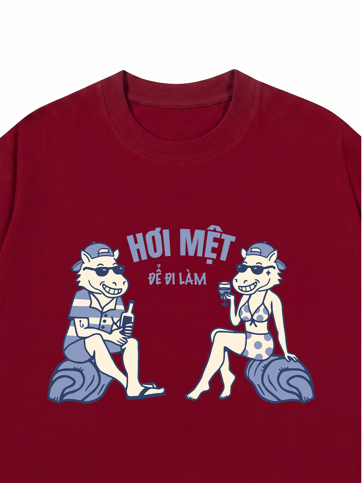 Áo Thun Relaxed Fit Hơi mệt để đi làm
