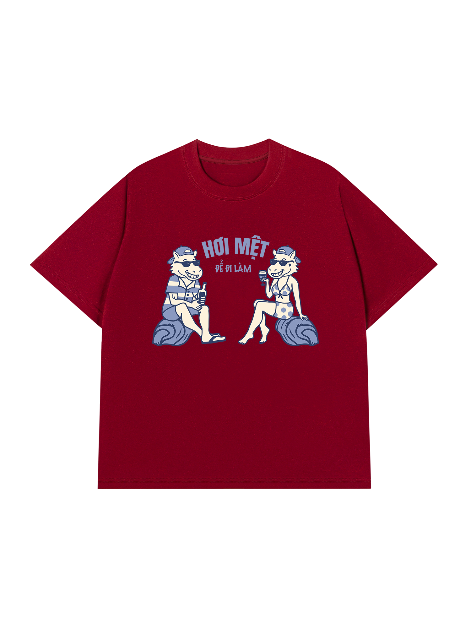 Áo Thun Relaxed Fit Hơi mệt để đi làm
