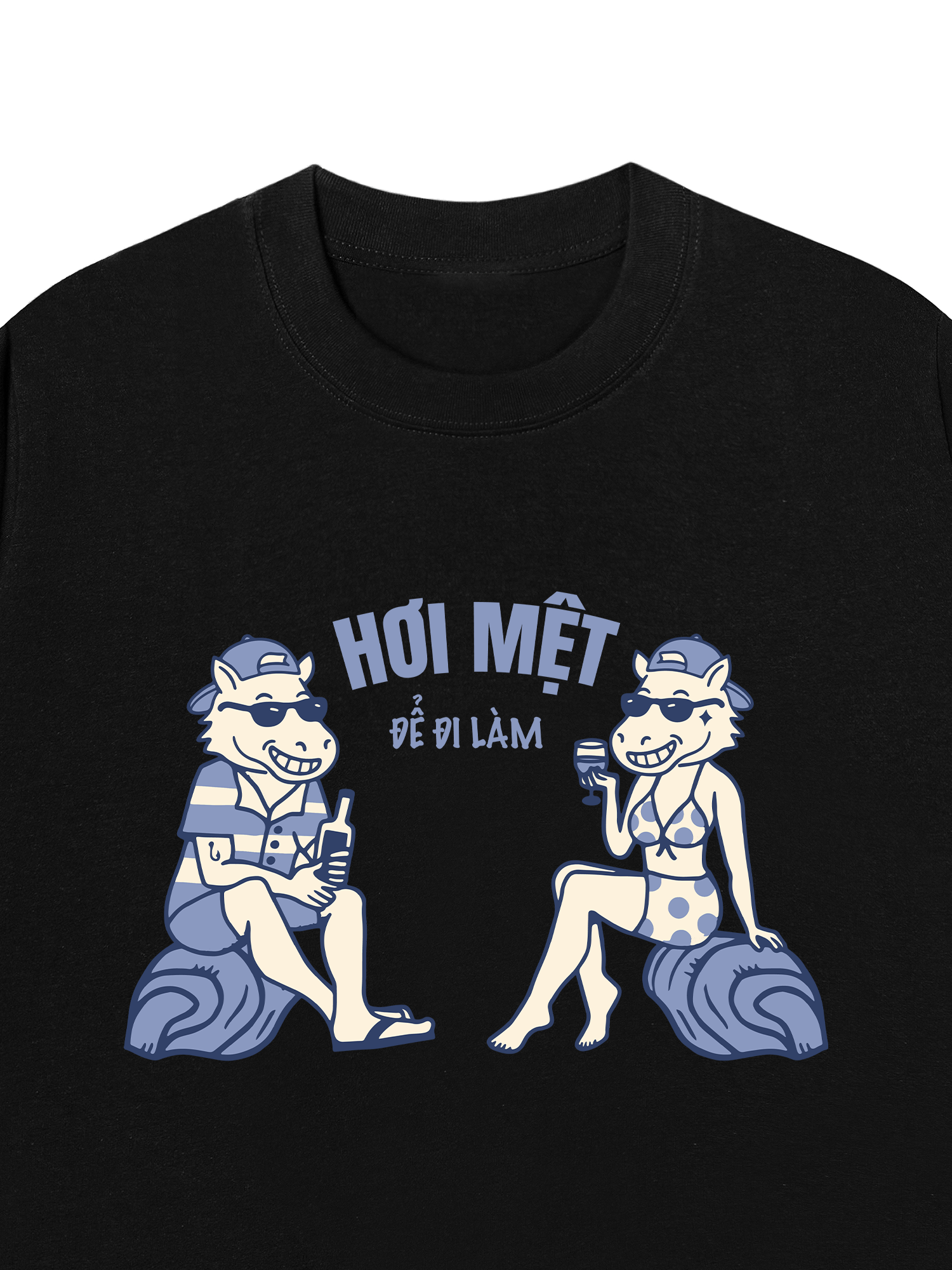 Áo Thun Relaxed Fit Hơi mệt để đi làm