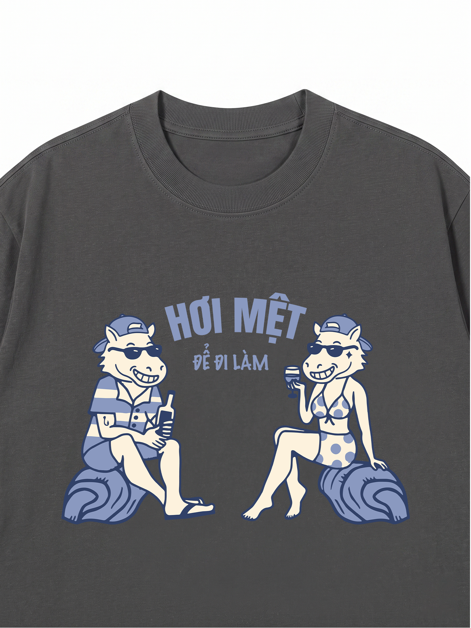 Áo Thun Relaxed Fit Hơi mệt để đi làm