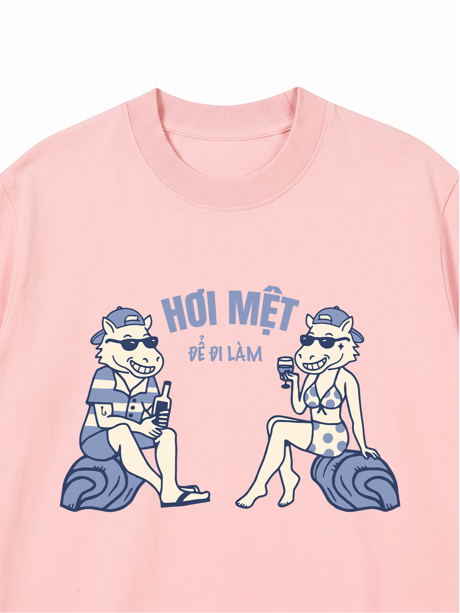 Áo Thun Relaxed Fit Hơi mệt để đi làm