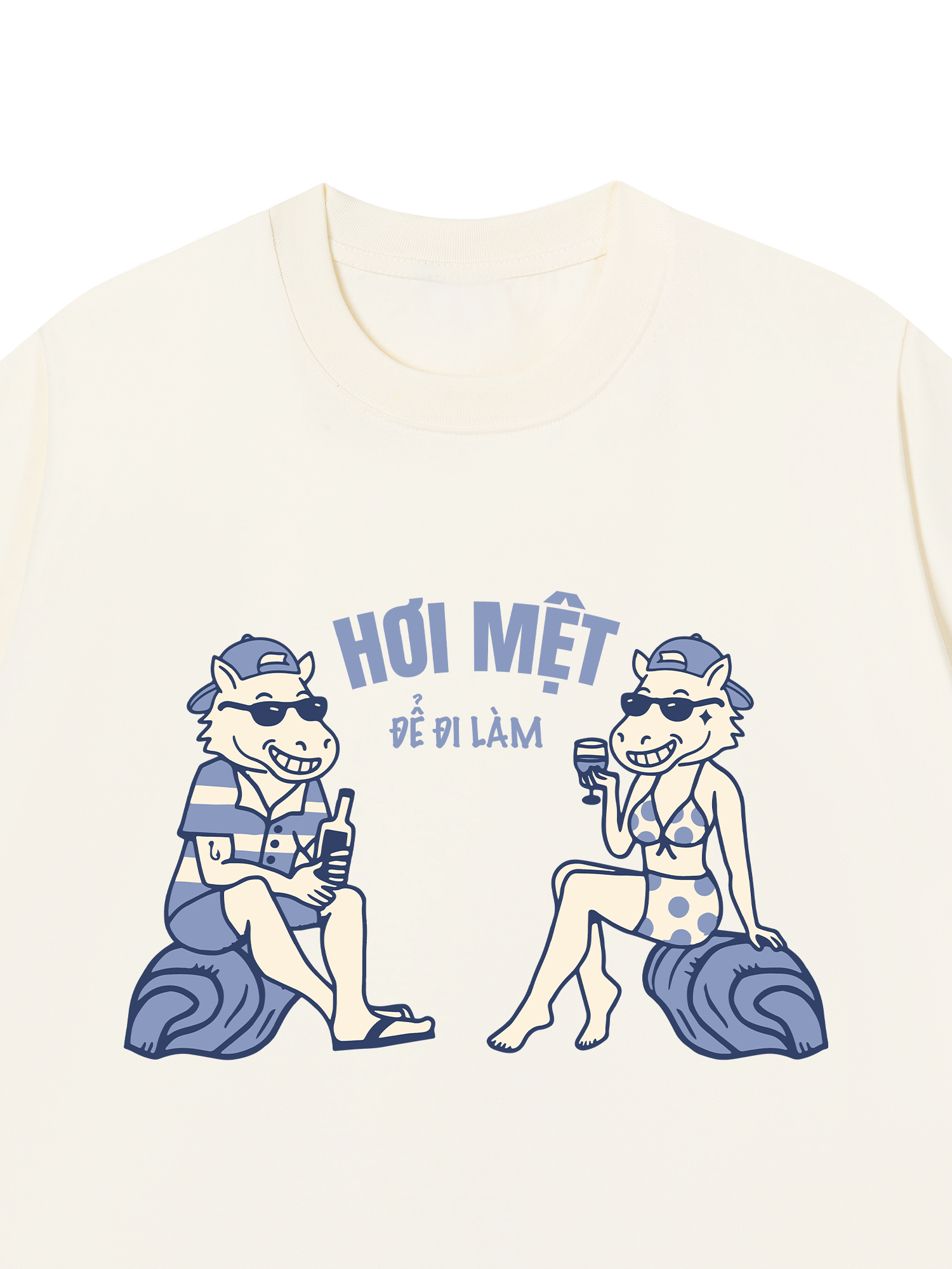 Áo Thun Relaxed Fit Hơi mệt để đi làm