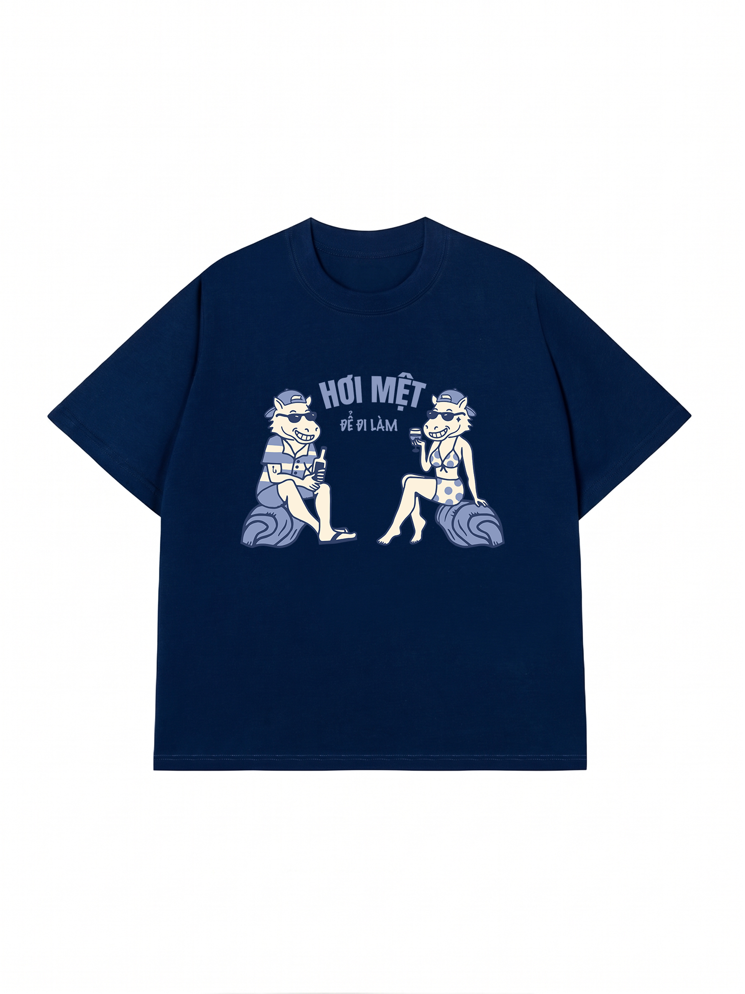 Áo Thun Relaxed Fit Hơi mệt để đi làm