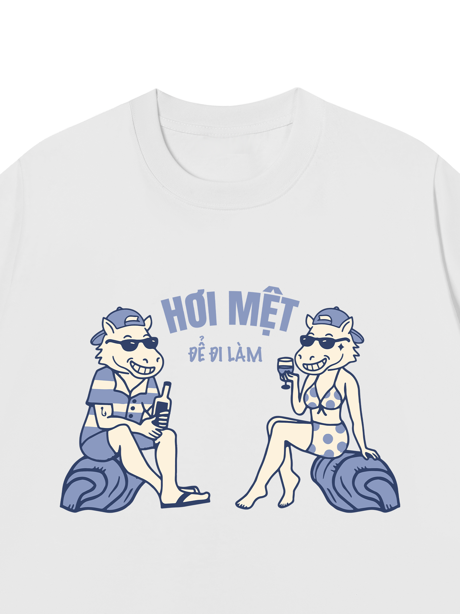 Áo Thun Relaxed Fit Hơi mệt để đi làm