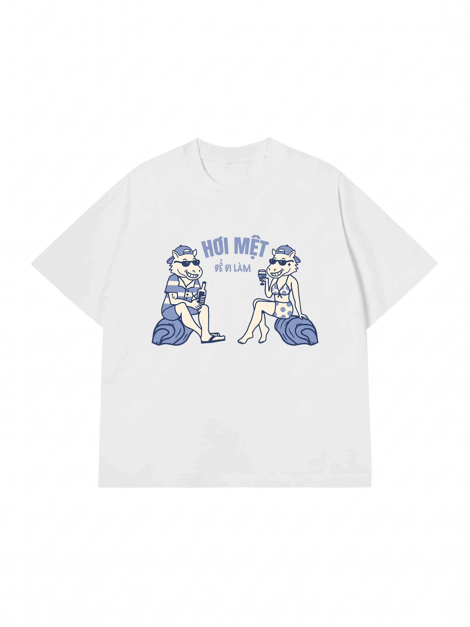 Áo Thun Relaxed Fit Hơi mệt để đi làm