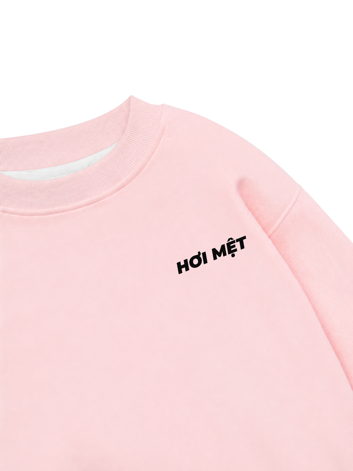 Áo Sweater Nỉ Hai Da Sống Nay Stress Mai