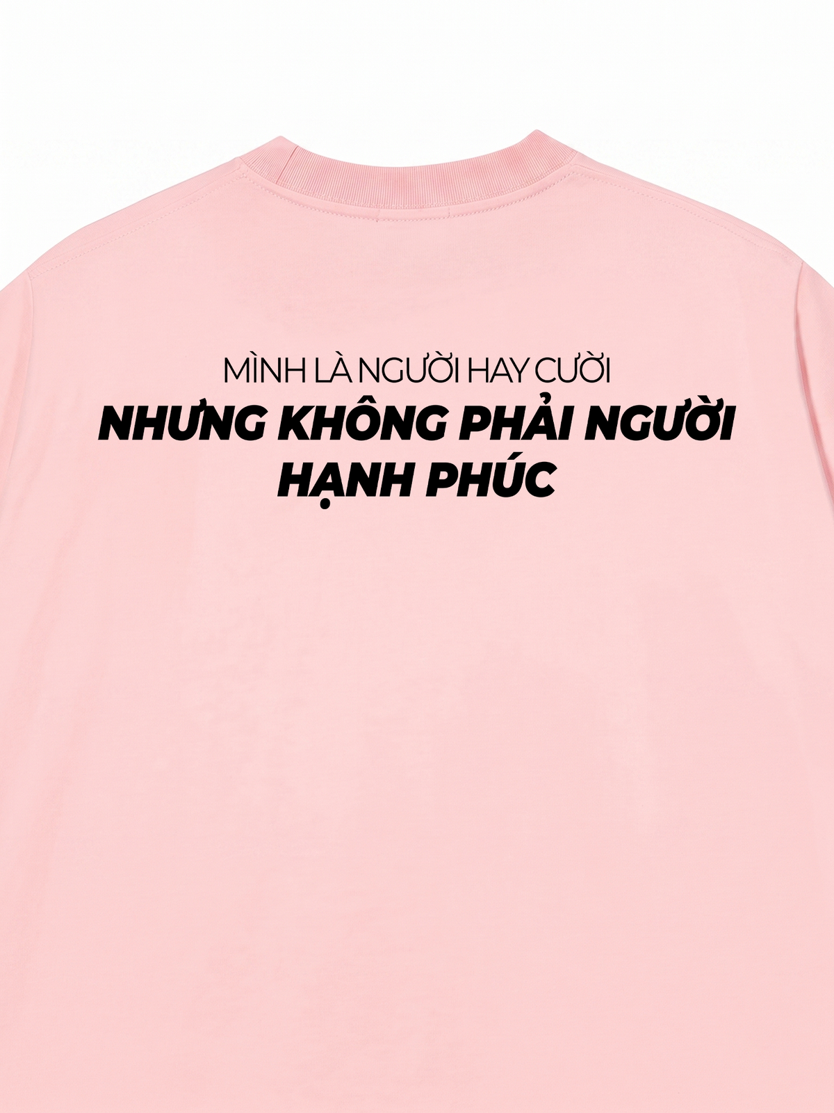 Áo Thun Relaxed Fit Người Không Hạnh Phúc