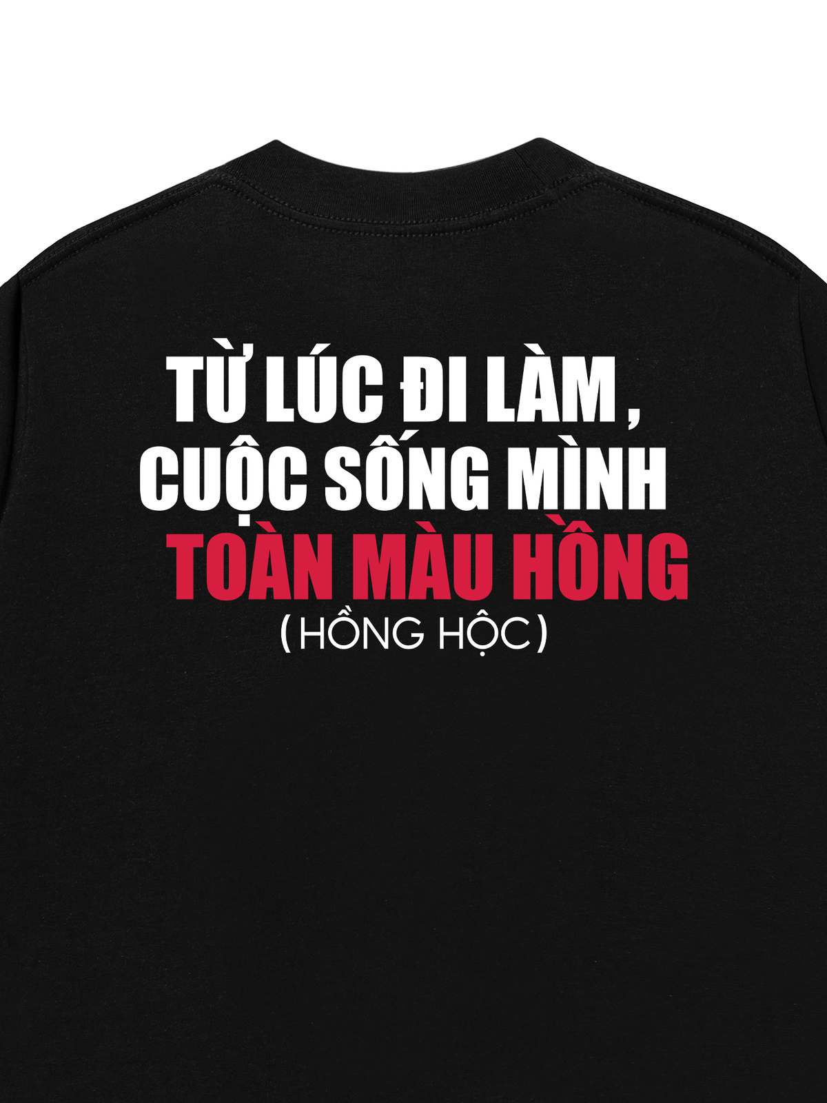 Áo Thun Relaxed Fit Hồng Hộc