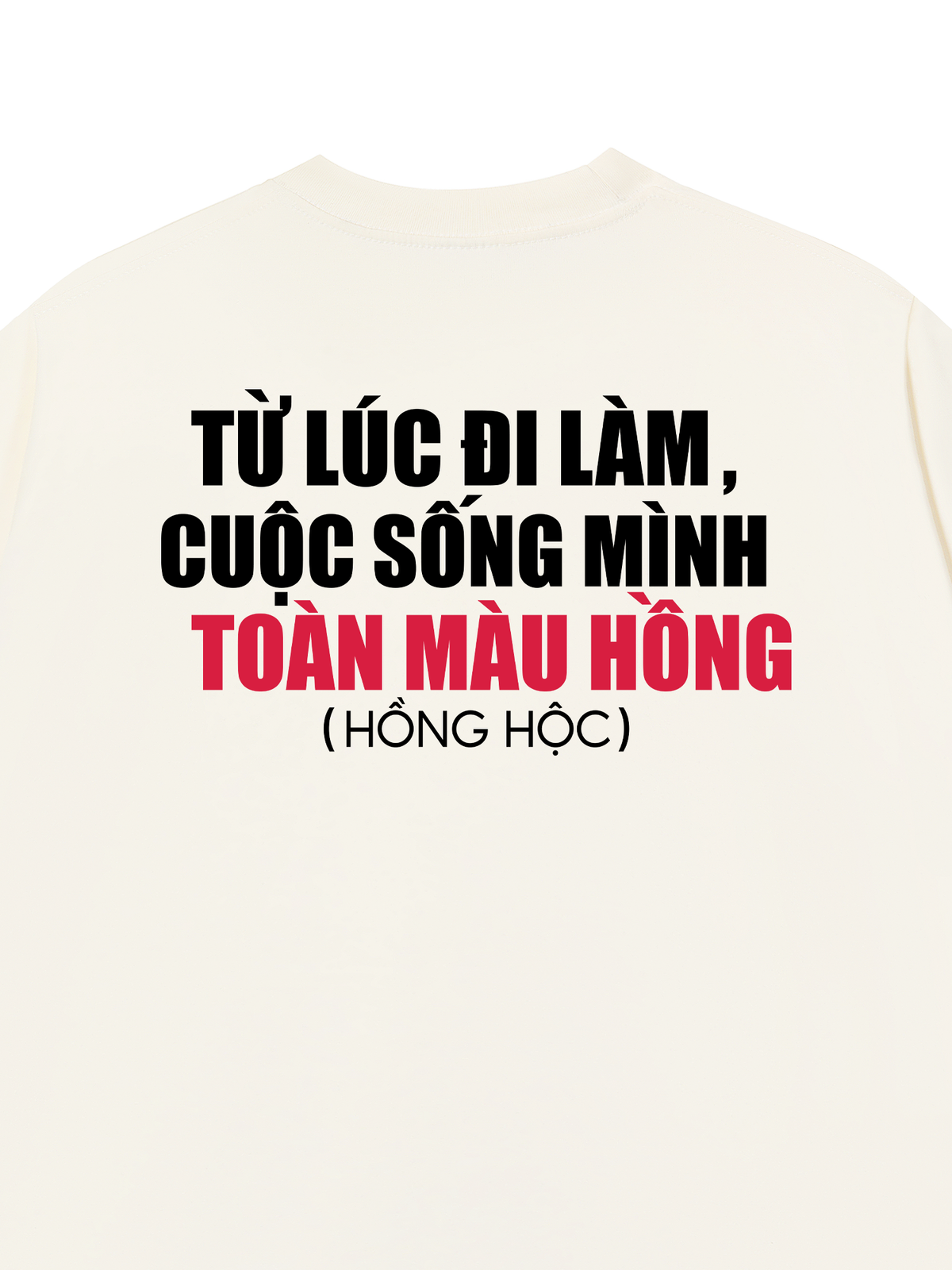 Áo Thun Relaxed Fit Hồng Hộc