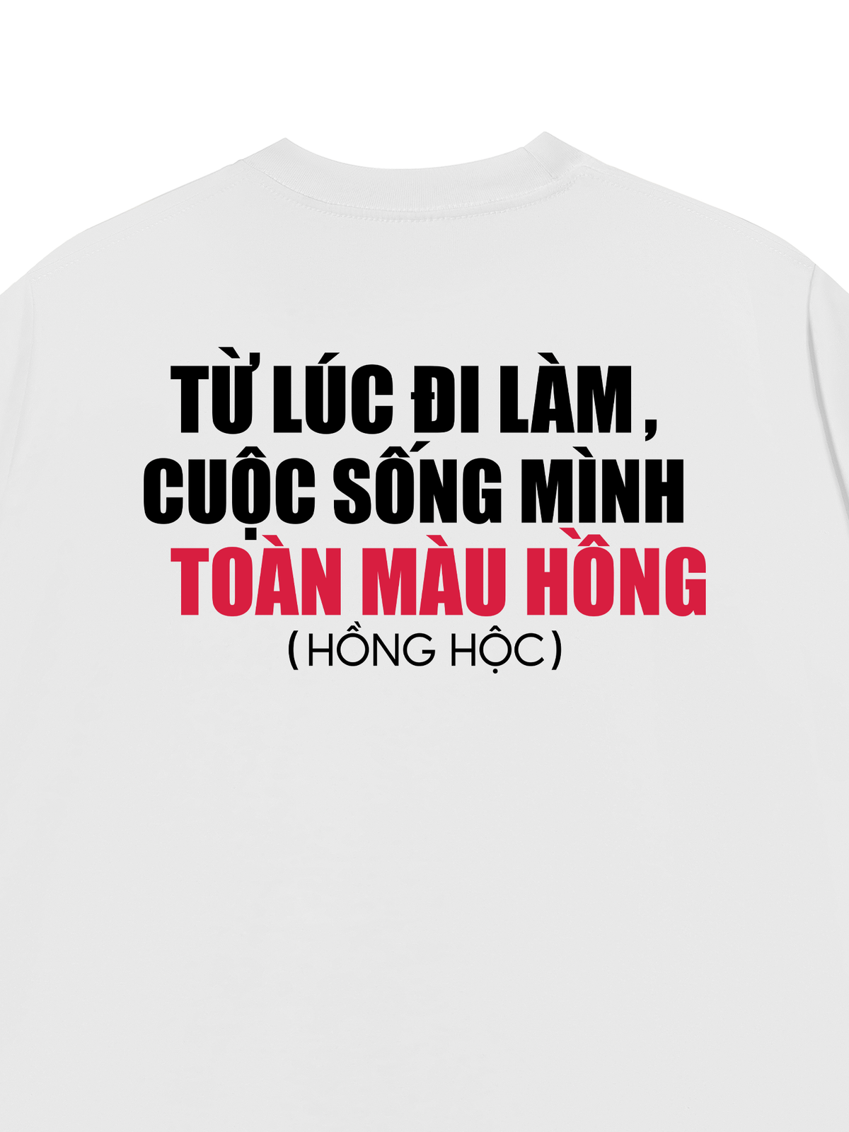 Áo Thun Relaxed Fit Hồng Hộc