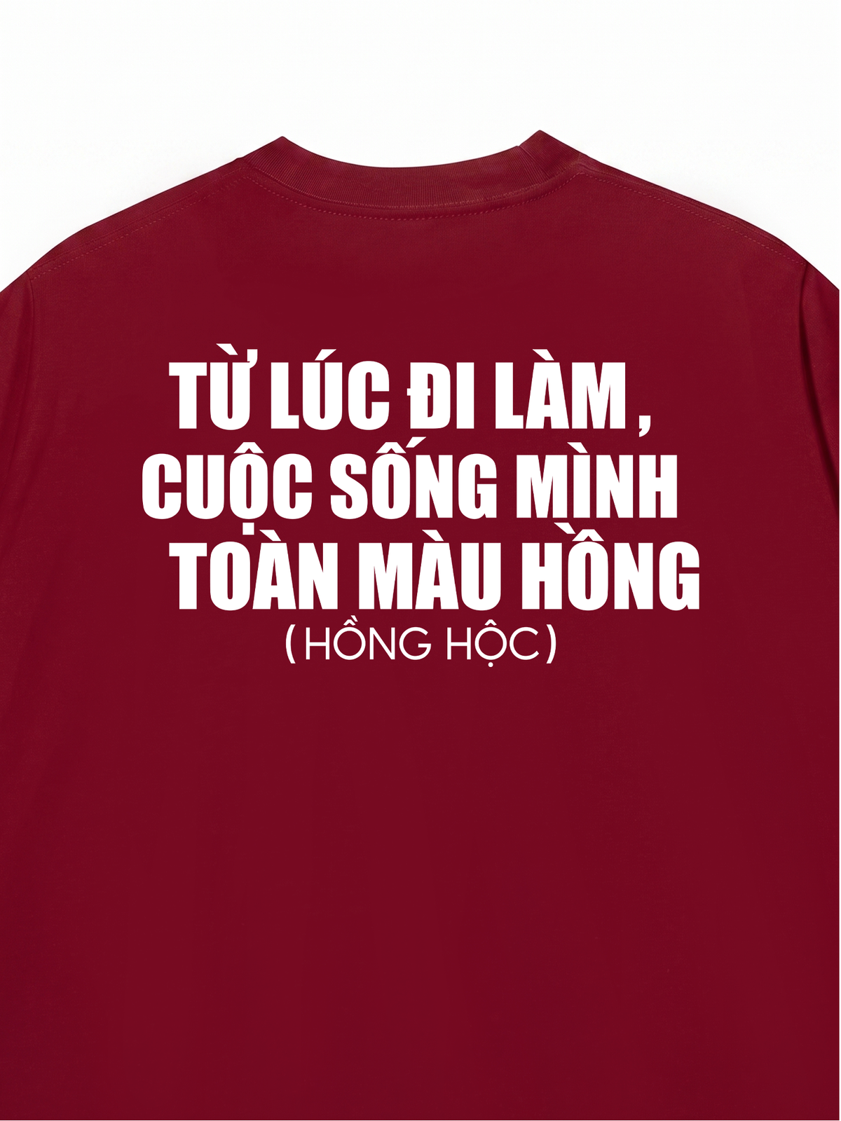 Áo Thun Relaxed Fit Hồng Hộc