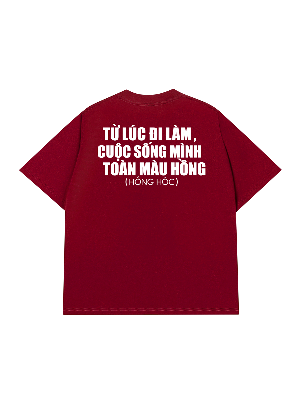 Áo Thun Relaxed Fit Hồng Hộc